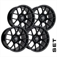 VPX Trackwheels TT.1 10,50×19″ ET7 & 11,00x19" ET8 5/112 66,5mm Schwarz Matt