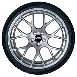 VPX Trackwheels Komplettradsatz Michelin Pilot Sport 4S 10.50x20 ET14 - 11.00x20 ET13 Liquid Silber BMW M2 M3 M4 G8X